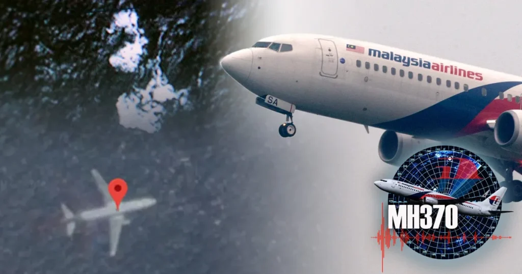 Malaysia Airlines Flight 370 Google Maps